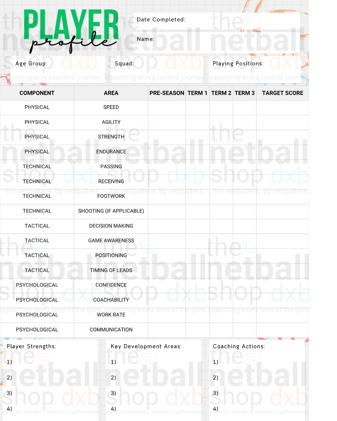Coaches - Squad Performance Log