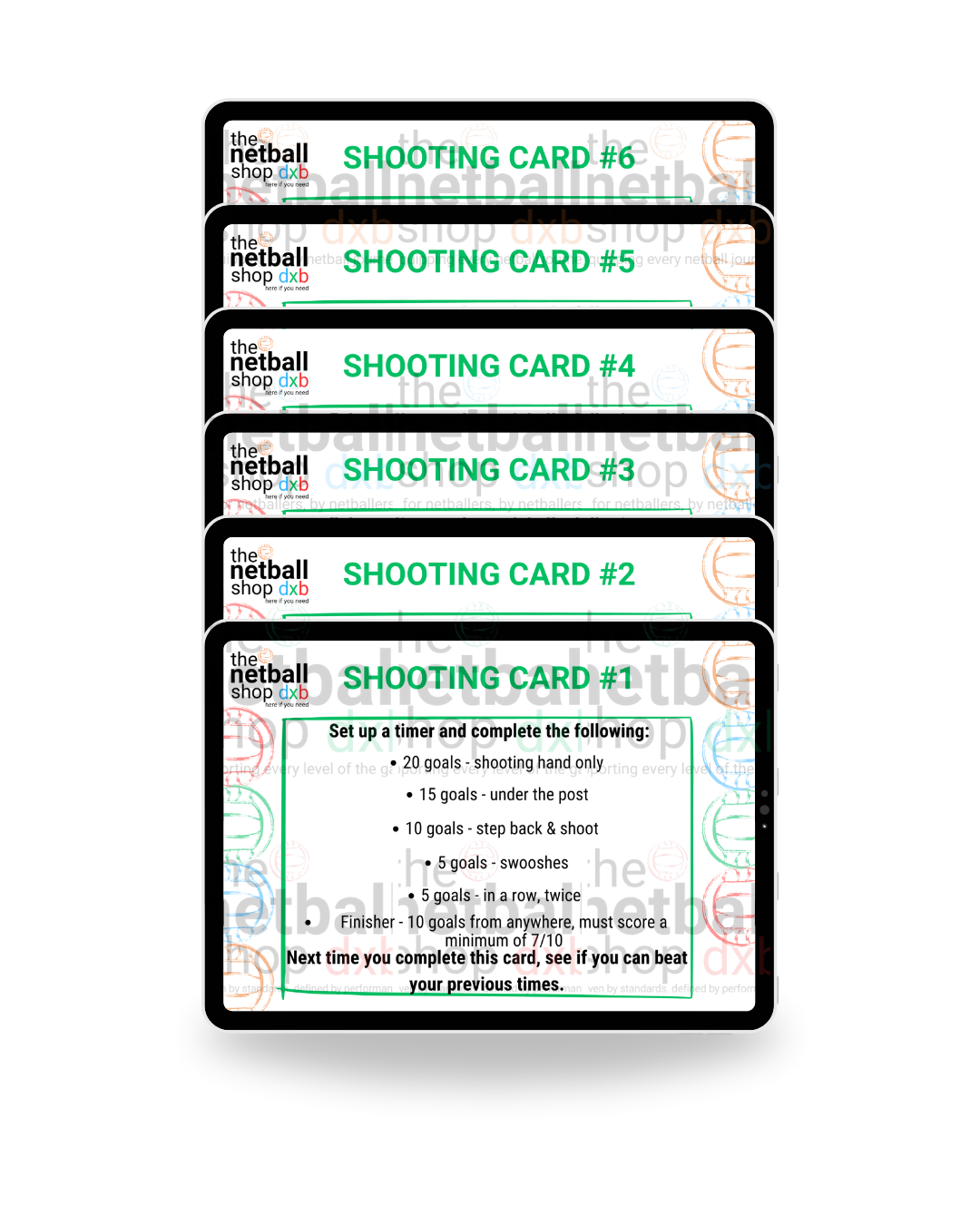 Players - Advanced Shooting Cards Pack 1
