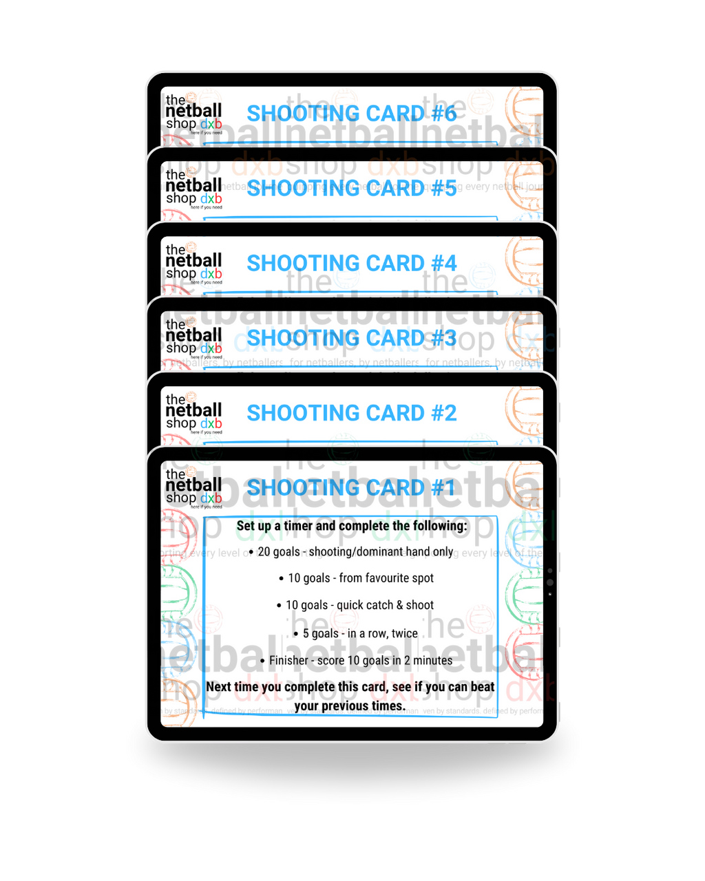 Players - Developing Shooting Cards Pack 1