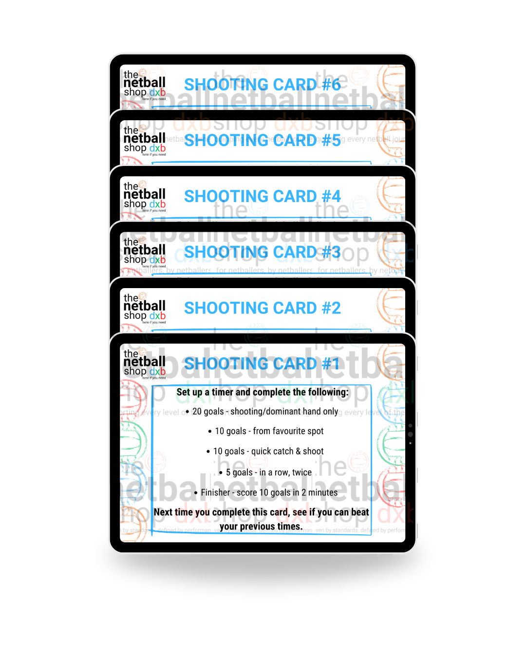 Players - Advanced Shooting Cards Pack 1