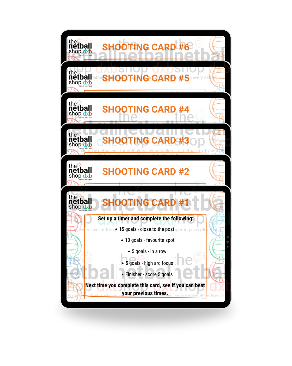 Players - Developing Shooting Cards Pack 1
