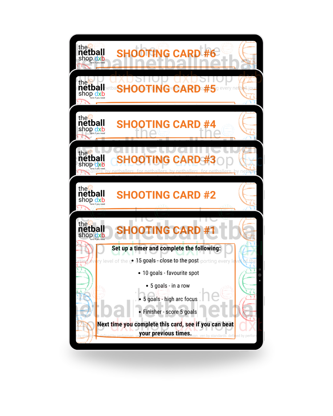 Players - Advanced Shooting Cards Pack 1