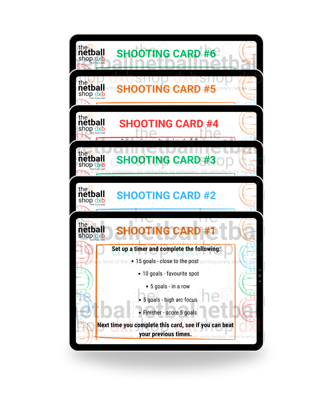 Players - Advanced Shooting Cards Pack 1