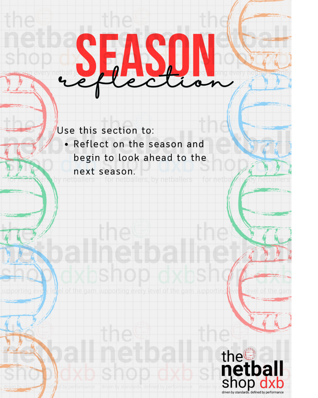 Player - Performance Player Journal