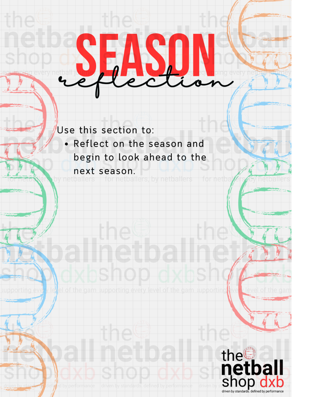 Player - Performance Player Journal