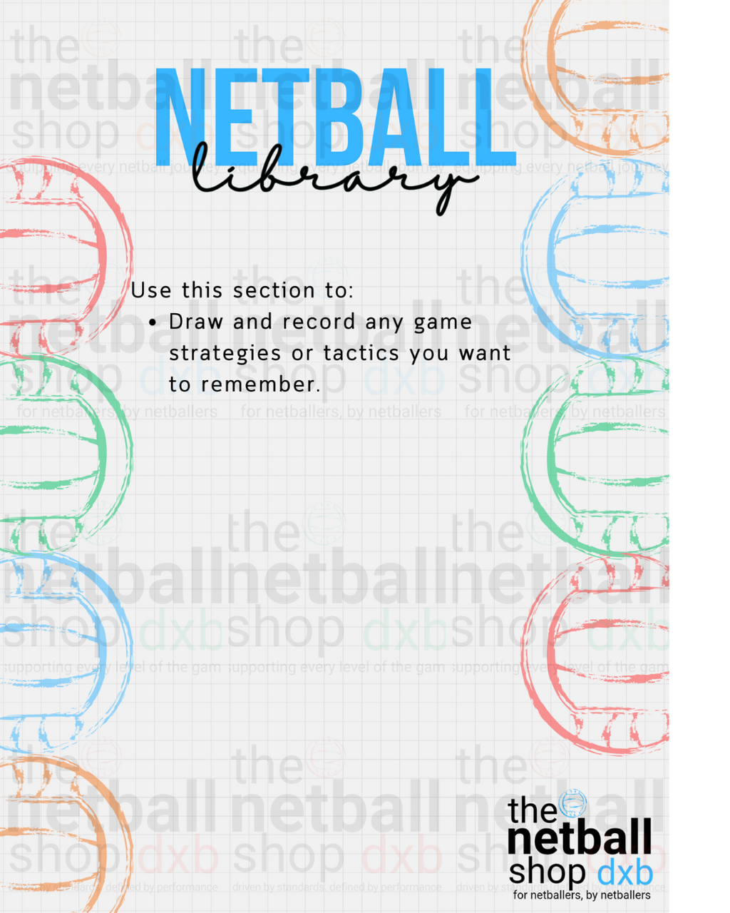 Player - Performance Player Journal
